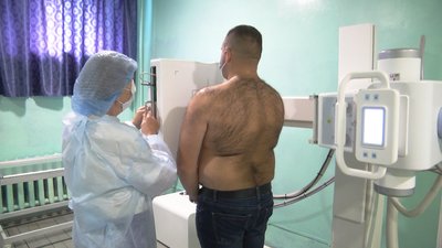 У Попільнянській лікарні на Житомирщині запрацювала нова рентгенустановка У Попільнянській лікарні на Житомирщині запрацювала нова рентгенустановка
