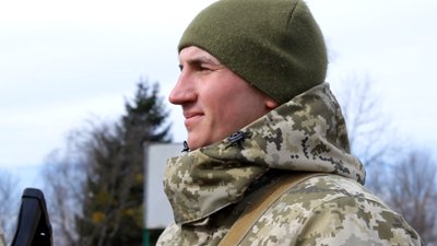 Доброволець "Гвардії наступу" Кирило Шуберт. Доброволець "Гвардії наступу" Кирило Шуберт.