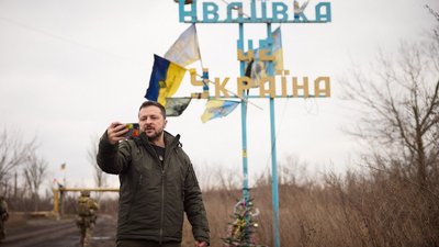Зеленський в Авдіївці
