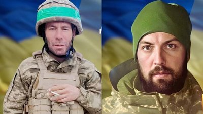 Полеглі військові з Буковини Людвіг Деделюк та Сергій Козар