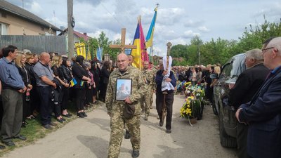 Прощання з Вікторем Нечаєм