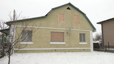 Будинок Наталії Соболь, який найбільше постраждав під час ракетного удару росіян 13 січня 2024 року. Чернігів Будинок Наталії Соболь, який найбільше постраждав під час ракетного удару росіян 13 січня 2024 року. Чернігів