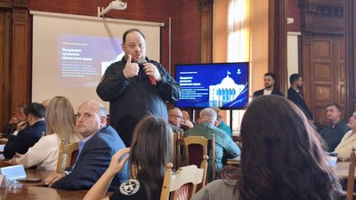 Руслан Стефанчук на обговоренні оновленого Цивільного кодексу у Чернівцях
