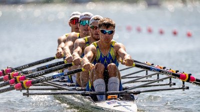 Українська парна четвірка здобула дебютне "срібло" на етапі Кубка світу з академічного веслування в Познані