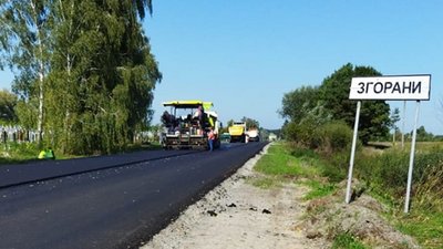 На Волині почали ремонтувати ще один відтинок автошляху на Шацьк