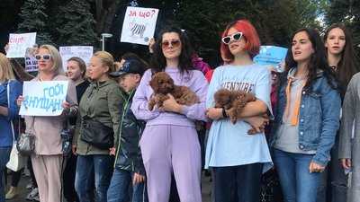 "Захист слабких — справа сильних!". У Вінниці відбувся марша за права тварин "Захист слабких — справа сильних!". У Вінниці відбувся марша за права тварин