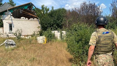 Наслідки російських влучань по Харківщині 28 липня 2024 року