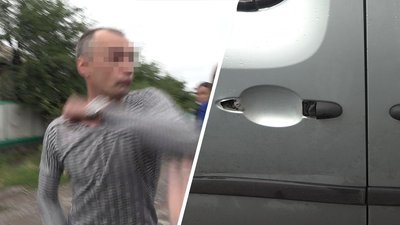 У Харкові журналістів під час зйомки закидали камінням і пошкодили машину (оновлено)