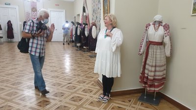У Національному музеї в Києві відкрили виставку черкаських митців У Національному музеї в Києві відкрили виставку черкаських митців