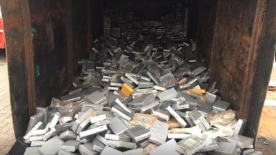 У Бельгії вилучили партію кокаїну майже на мільярд євро У Бельгії вилучили партію кокаїну майже на мільярд євро