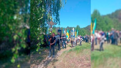 Прощання з солдатом Василем Щербою на Новгород-Сіверщині Прощання з солдатом Василем Щербою на Новгород-Сіверщині