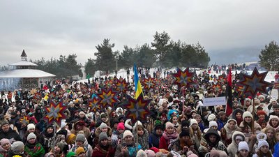 Коляда у Мшанці, 13 січня 2024. Коляда у Мшанці, 13 січня 2024.
