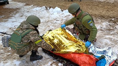 Волинські тероборонівці продовжують навчання на прикордонні: знищують бойову техніку ворога Волинські тероборонівці продовжують навчання на прикордонні: знищують бойову техніку ворога