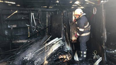 Пожежа у надвірній споруді Пожежа у надвірній споруді