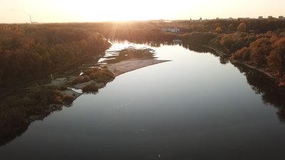Рівень води у річці Десна знижується
