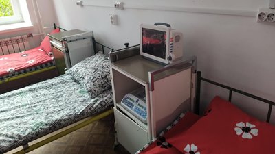 У Львівській лікарні відкрили частину нового відділення для хворих із COVID-19 У Львівській лікарні відкрили частину нового відділення для хворих із COVID-19