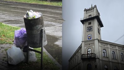 Сміття, вивезення сміття, комунальні послуги, люди, Коломия, влада