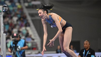 Ірина Геращенко, українська стрибунка у висоту в сезоні Діамантової ліги-2026