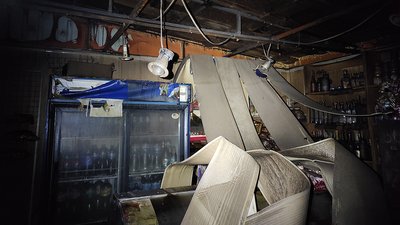 На Дніпропетровщині горів продуктовий магазин На Дніпропетровщині горів продуктовий магазин