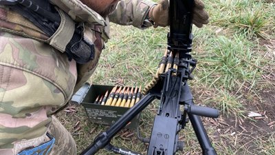 як працює кулемет «Браунінг» на Запорізькому напрямку як працює кулемет «Браунінг» на Запорізькому напрямку