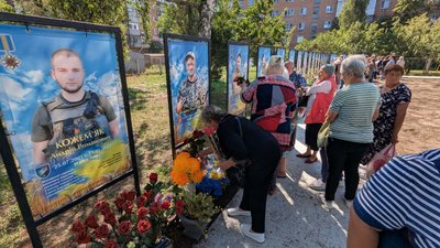 Алея Героїв у Терешках Алея Героїв у Терешках