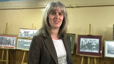 У Тернополі відкрили виставку картин Євгена Удіна У Тернополі відкрили виставку картин Євгена Удіна