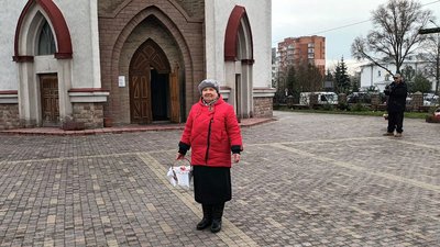 У Тернополі римо-католики освятили великодні кошики У Тернополі римо-католики освятили великодні кошики