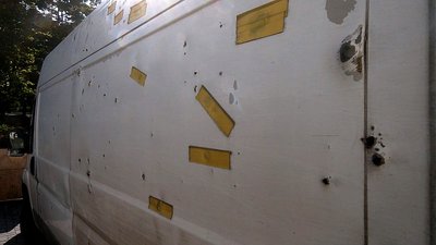 Автівка волонтера Дмитра Артемова Автівка волонтера Дмитра Артемова