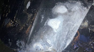 У Рівному горіло авто. Поліція розслідує підпал У Рівному горіло авто. Поліція розслідує підпал