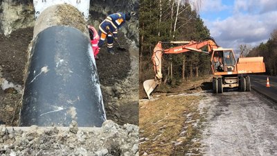 На Волині лагодять дорогу регіонального значення. На якому етапі ремонтні роботи