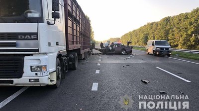 На Полтавщині сталася аварія: загинула людина На Полтавщині сталася аварія: загинула людина