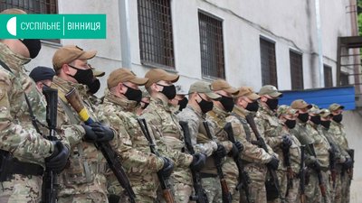Загін поліції Вінниччини повернувся з Донбасу (ФОТО)