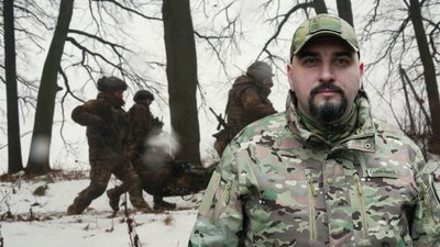 Військовий на позивний "Бункер", який рятує побратимів з передової