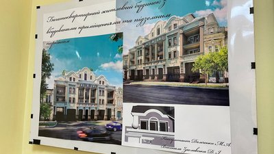 Художні витвори та макети відновлення будівель. У Миколаєві відкрилася виставка студенських робіт
