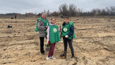 "Створюємо ліси разом" - на Херсонщині в рамках акції висадили 54 тисячі саджанців Кримської сосни "Створюємо ліси разом" - на Херсонщині в рамках акції висадили 54 тисячі саджанців Кримської сосни