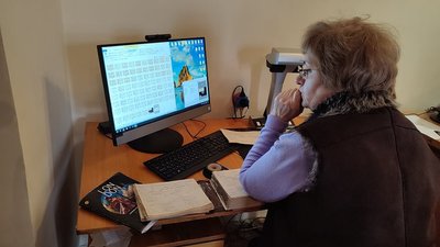Архівістка Софія Матула Архівістка Софія Матула