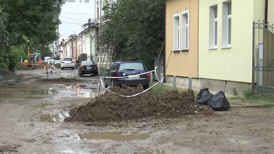 Прокладали трубу. В середмісті Фанківська знайшли артснаряди Прокладали трубу. В середмісті Фанківська знайшли артснаряди