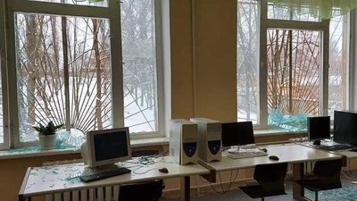 У Сумах внаслідок російських авіаударів пошкоджені два навчальних заклади