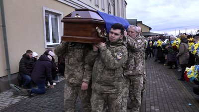 Прощання з Олександром Герштанським у Луцьку