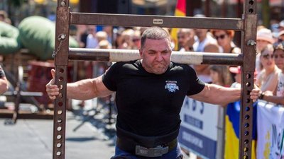 Офіцер повітряних сил з Дніпра став переможцем парного чемпіонату Європи зі стронгмену Офіцер повітряних сил з Дніпра став переможцем парного чемпіонату Європи зі стронгмену