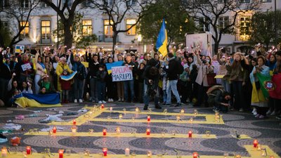 У Лісабоні провели акцію солідарності #SaveMariupol