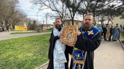 Митрополіт Агафангел з вікарієм Одеської єпархії молилися щодо протидії коронавірусу Митрополіт Агафангел з вікарієм Одеської єпархії молилися щодо протидії коронавірусу