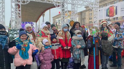 Харківські пластуни передали Віфлеємський вогонь Харківські пластуни передали Віфлеємський вогонь