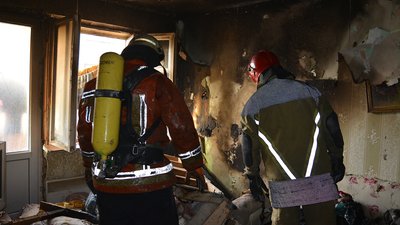 В Ужгороді палала квартира п'ятиповерхівки