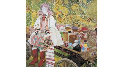 Святкування Великодня в українському живописі Святкування Великодня в українському живописі
