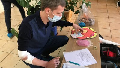 "Кров чарівна". Під час акції в Одеській обласній станції переливання фотографували донорів