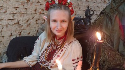 У Кропивницькому на противагу Геловіну влаштували святкування Велесової ночі У Кропивницькому на противагу Геловіну влаштували святкування Велесової ночі