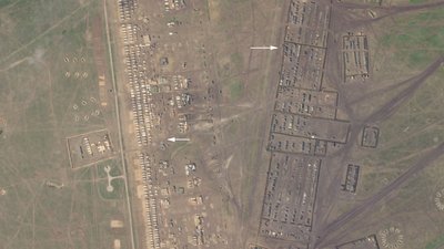 Окупанти побудували новий військовий табір у Криму