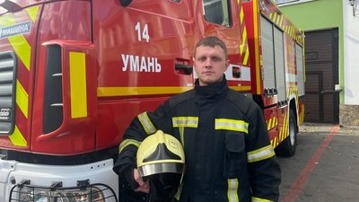 Рятувальник про ракетний удар по Умані Рятувальник про ракетний удар по Умані