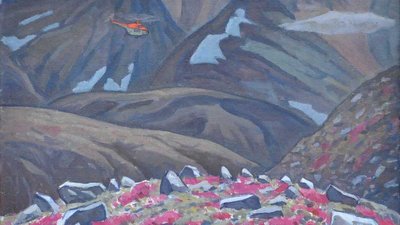 Ядвіга Мацієвська, "Чукотка. Тундра квітне", Херсонський художній музей